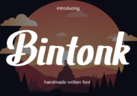 Bintonk Font - Featured Image