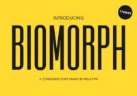 Biomorph Font - Featured Image