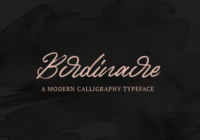 Birdinaire Font - Featured Image