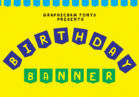 Birthday Banner Font - Featured Image