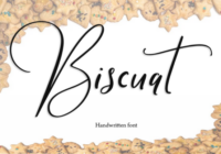 Biscuat Font - Featured Image