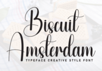 Biscuit Amsterdam Font - Featured Image