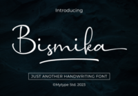 Bismika Font - Featured Image