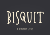 Bisquit Font - Featured Image