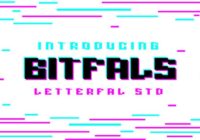 Bitfals Font - Featured Image