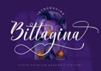 Bittagina Font - Featured Image