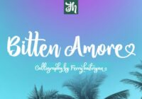 Bitten Amore Font - Featured Image