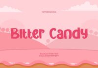 Bitter Candy Font - Featured Image