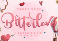 Bitterlove Font - Featured Image