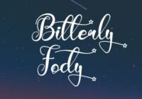 Bitterly Fody Font - Featured Image