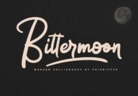 Bittermoon Font - Featured Image