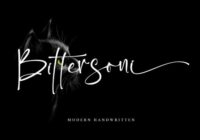 Bittersoni Font - Featured Image