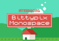 Bittypix Monospace Font - Featured Image