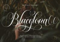 Blacglona Font - Featured Image