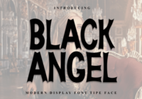Black Angel Font - Featured Image