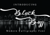 Black Bass Font - Featured Image