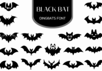 Black Bat Font - Featured Image