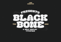 Black Bone Font - Featured Image