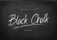 Black Chalk Font - Featured Image