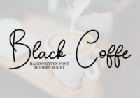 Black Coffe Font - Featured Image