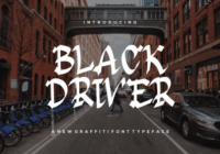 Black Driver Font - Featured Image