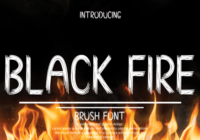 Black Fire Font - Featured Image
