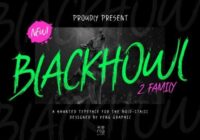 Black Howl Font - Featured Image