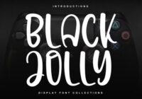 Black Jolly Font - Featured Image