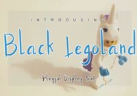Black Legoland Font - Featured Image
