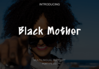 Black Mother Font - Featured Image