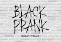 Black Prank Font - Featured Image