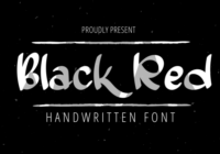 Black Red Font - Featured Image