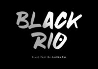 Black Rio Font - Featured Image