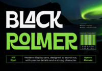 Black Rolmer Font - Featured Image