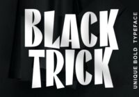 Black Trick Font - Featured Image