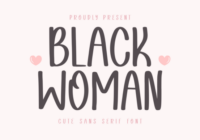 Black Woman Font - Featured Image