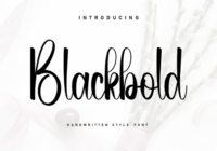 Blackbold Font - Featured Image