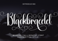 Blackbracelet Font - Featured Image