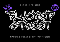 Blacked Street Font - Featured Image