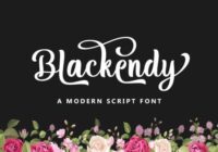 Blackendy Font - Featured Image