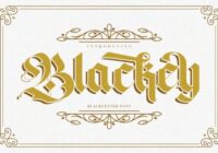 Blackey Font - Featured Image