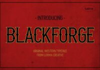 Blackforge Font - Featured Image