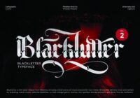 Blacklutter Vol2 Font - Featured Image
