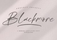 Blackmore Font - Featured Image