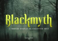 Blackmyth Font - Featured Image