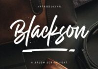 Blackson Font - Featured Image