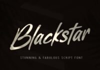Blackstar Font - Featured Image