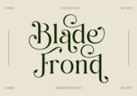 Blade Frond Font - Featured Image