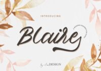 Blaire Font - Featured Image