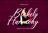 Blakely Harmony Font - Featured Image